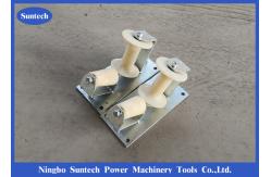 China Small Turning Radius Wire Pulling Rollers V Shaped Nylon Sheave Material supplier