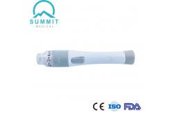 China Clear Protective Cap Glucometer Needle Pen For Blood Collection supplier