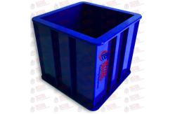 China Lightweight EN 12390-1 Concrete Testing Equipment Plastic Cube Mould 150mm supplier