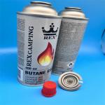 65 X 158 Mm Butane Gas Canister for Outdoor Cooking Equipment for sale