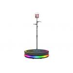 Automatic Portable 360 Photo Booth 360 Spin Camera Booth With Extendable Stand