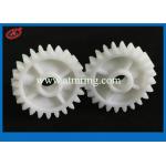 Diebold 368 U2CS White Gear 24T Atm Spare Parts With Pin Hole