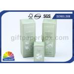 Eco Friendly Printing Folding Carton Box / Skincare Paper Packing Boxes for sale