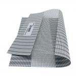 Light Filtering Roller Shades With Good Flatness Zebra Blinds Fabric for sale