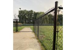 China 8ft Hot Dipped Galvanized PVC Chain Link Fence Rockfall Protection Cyclone Mesh supplier
