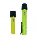 6.4Ah IP68 Explosion Proof LED Flashlight , 200 Meters Spark Proof Flashlight for sale
