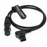 Sony F55 SXS XLR 4 Pin Female To D Tap Camera Power Cable for sale