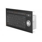 IP67 Omron Switch Industrial Membrane Keyboard 38.0mm Trackball for sale