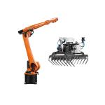 Kuka Handling Robotic Arm 6 Axis KR 16 R1610 With CNGBS Robot Gripper As Industrial Robot for sale