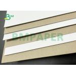 1.5mm 2mm High Thickness Coated Duplex Paper Board White Top Gray Back for sale