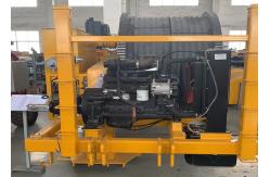 China 500KV 2x80KN Powerline Bundle Conductor Stringing Equipment With Cummins Engine supplier