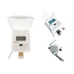 Photosensitive Button Ultrasonic Liquid Flow Meter Water Temperature Detection for sale
