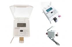 China Photosensitive Button Ultrasonic Liquid Flow Meter Water Temperature Detection supplier