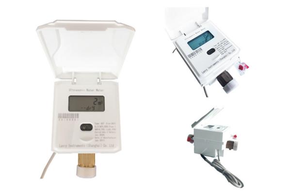 Photosensitive Button Ultrasonic Liquid Flow Meter Water Temperature Detection