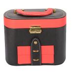 Velvet Interior pu Leather Jewelry Box with Mirror for sale