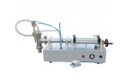 China 316L Double Head Pneumatic Semi Automatic Paste Filling Machine supplier