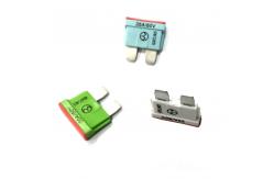 China 40A ATO Automotive Blade Fuses Middle Blow 80V DC with Ag Plated Terminals supplier