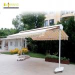 Double Sides Balcony Retractable Awning For Sunshade Wind