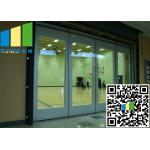 Sliding Glass Wall Partition With Doors Malaysis Aluminum Track for sale