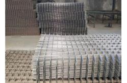 China Reinforcement Concrete Metal Welded Mesh Panel Rebar Black For 5-16mm supplier