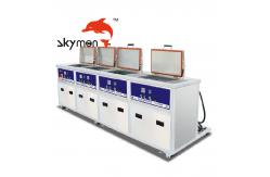 China 1440L Industrial Ultrasonic Cleaner 4 Tanks Cleaning Rinsing Drying Filtration supplier