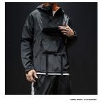 Men Nylon Pullover Hooded Lightweight Windbreaker Jackets Waterproof for sale