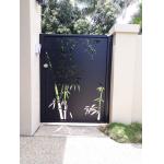 OEM / ODM Aluminium Double Swing Gates Garden Front Aluminum Gate for sale