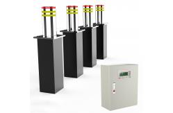China Retractable Hydraulic Rising Bollard for Security Rise Height 600mm-1200mm Thickness 6mm supplier