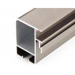 Powder Painting Aluminum Cabinet Frame Doors Frames / Powder Spraying Window Aluminium Profile for sale