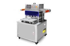 China Automatic Modified Atmosphere Tray Sealing Machine For Plastic Box Bowl Cup supplier