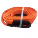Nylon Emergency Car Recovery Heavy Duty Tow Strap With Hooks for sale