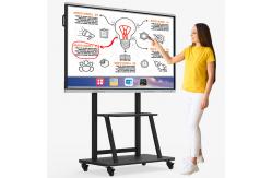 China Electronic 86 Inch Touch Screen Monitor , Interactive Whiteboard Display For Teaching supplier