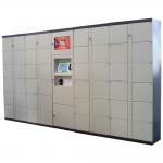 12 Doors Waterpark Electronic Storage Locker For Luggage , Package Storage Lockers for sale
