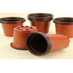 Soft PP Garden Horticultural Plant Pots Not Brittle Anti Extrusion Blown Plastic for sale