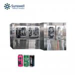 Aluminum Can Carbonated Filling Machine Line Soft Drinks CSD for sale