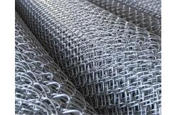 China 9 Gauge X 2 Chain Link Fence Fabric , Galvanized Chainlink Fencing Longlife supplier