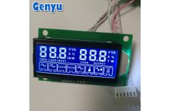 China OEM LCD Seven Segment Display HTN Blue 5V LCD Screen With PCB Board supplier
