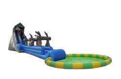 China inflatable N slide with pool for chlidren supplier