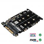 M.2 SSD To U.2 PCI E Adapter M.2 NVMe SATA Bus U.2 SFF-8639 for sale