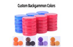 China Free Sample Custom Backgammon Pieces Marble Backgammon And Checkers Set supplier