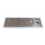 Ruggedized Metallic Panel Mount Keyboard IP67 Waterproof  73 Keys for sale