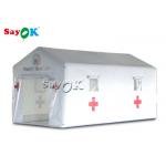 White 6x3x3mH Temporary Emergency Inflatable Medical Tent for sale