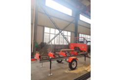 China Diesel Portable Wood Sawing Machine Mini Sawmill Wood Processing Simple To Operate supplier