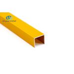 2.4m Length Aluminium Channel Profiles Electrophoresis Treatment Gold Color For Wall Floor Decoration for sale