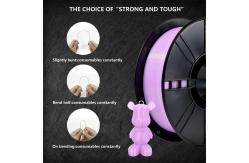 China 1kg PLA Filament For 3D Printer Transparent Violet 3d Printed Filament supplier