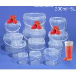 Customizable Plastic Food Bucket with Available Lid and Handle CAS/FDA/SGS/ISO9001 Certification for sale