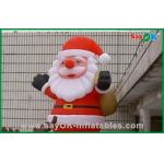 Inflatable Santa And Reindeer