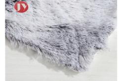 China Knit Chunky Plush Faux Fur Blanket Throws , 100 Polyester Reversible pv fur Blanket supplier