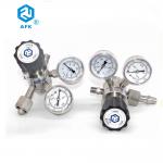 CGA320 CGA580 CGA540 SS Pressure Reducers For Ammonia Gas Dual Stage High Pressure for sale
