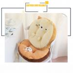 Penguin Thicken Cute Seat Cushion , Embroidery Technic Indoor Chair Cushions for sale